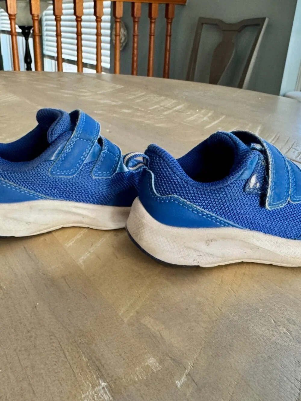 Bundle of Grey and Blue Toddler shoes size 6